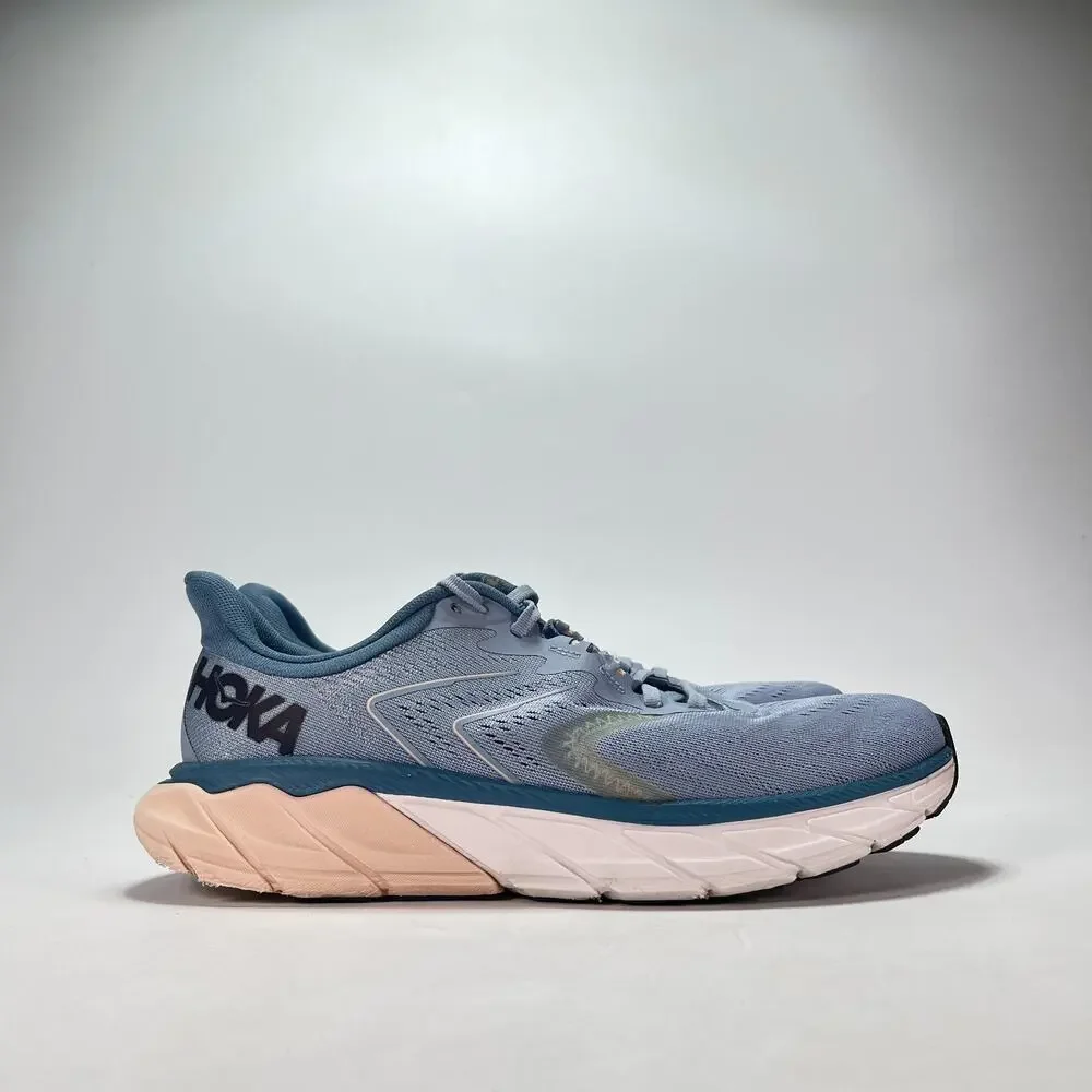 HOKA Arahi 5 Blue Fog Running Shoes Sneakers 1115012 BFPB Women's Size 10